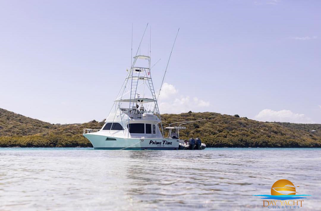 Day trip to Culebra and Flamenco Beach, luxury yacht charter Puerto Rico